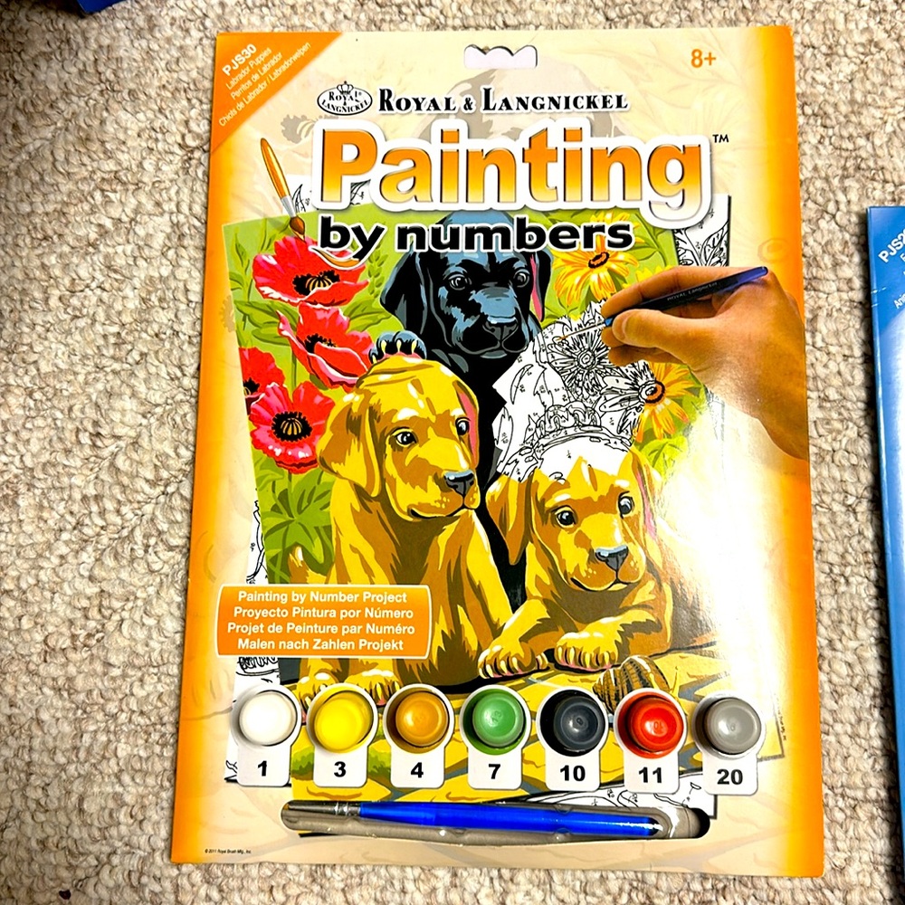 Paint by Numbers 4 Set - Picture 3 of 5